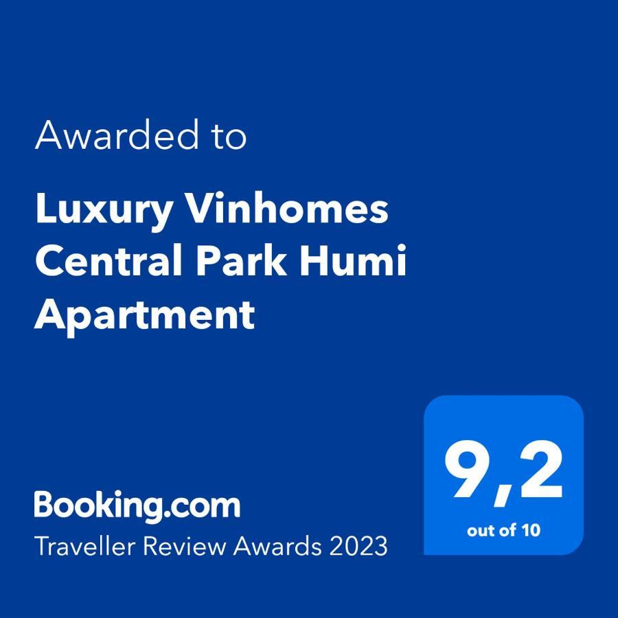 Luxury Vinhomes Central Park Humi Apartment Πόλη Χο Τσι Μινχ Εξωτερικό φωτογραφία